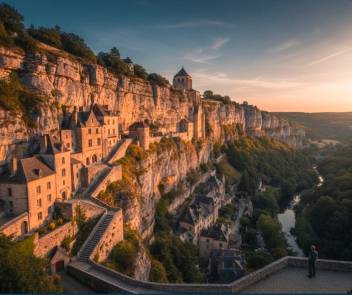 Rocamadour the village that defies gravity