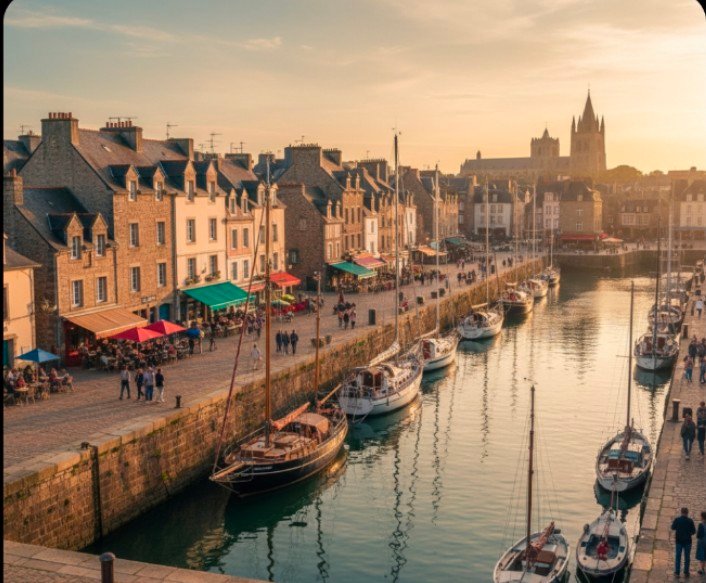 Finding a peace in the walled city of vannes