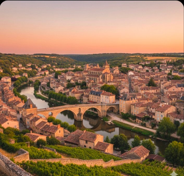 Figeac A Tapestry of Monks, Merchants, and Memory